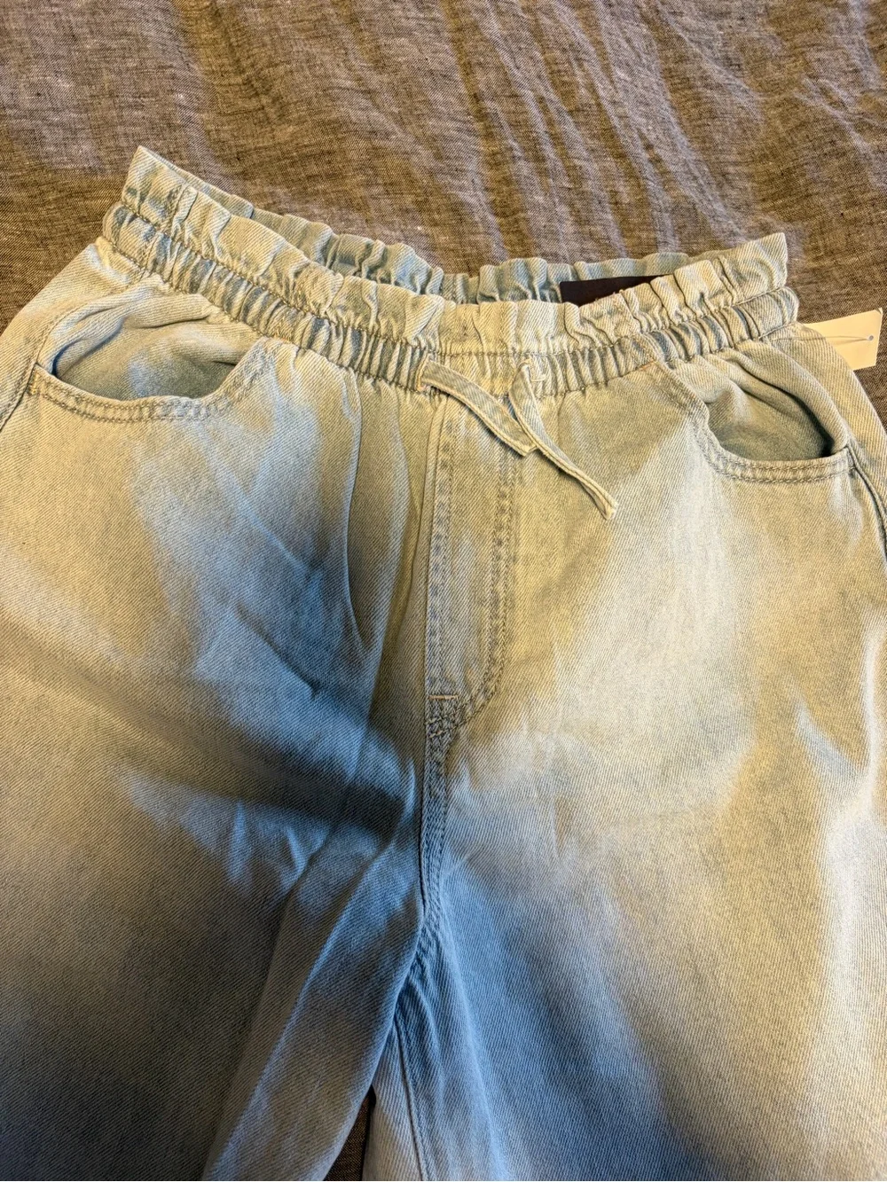 GAP Light Blue SuperLight Baggy Denim Jeans - Girls XXL